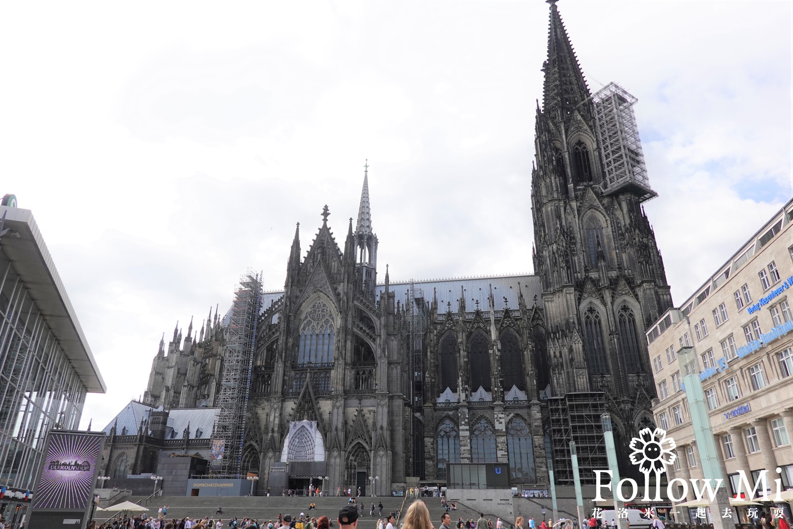 德國景點,科隆,科隆大教堂,萊茵河