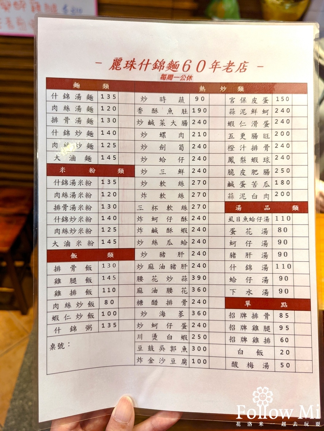 台北美食,萬華區,麗珠什錦麵,龍山寺站